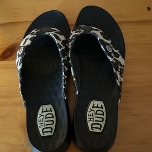 Hey Dude flip flops